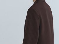 Двубортный жакет, Коричневый