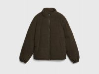Утеплённая куртка из вельвета, Коричневый