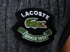 Женское обтягивающее шерстяное платье Lacoste