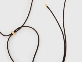 Женское колье, Коричневый