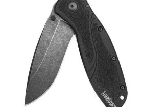 Полуавтоматический складной нож Kershaw Blur, сталь Sandvik 14C28N, рукоять алюминий, черный