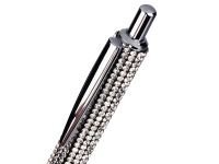 Ручка шариковая автоматическая MESHU "Ice diamond" 1,0 мм, синяя