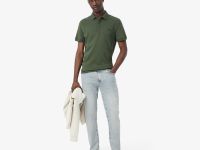 Мужские джинсы Lacoste зауженного кроя