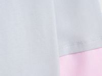 Лонгслив с принтом для девочек, Серый