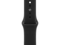 Смарт-часы Apple Watch Series 12 42mm Black Aluminum Case with Black Sport Band (M/L)