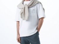 Футболка с карманом, Белый