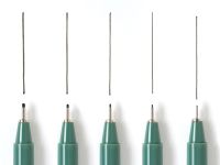 Набор капиллярных ручек линеров Малевичъ, 5 шт