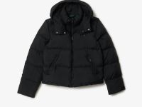 Женская короткая куртка Lacoste с капюшоном