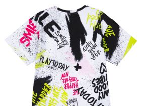 Фуфайка трикотажная для девочек (футболка)