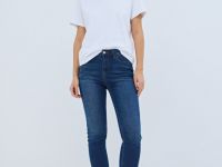 Базовые узкие джинсы, Синий