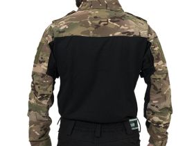 Лонгслив Remington Tactical Frog с воротником-стойкой, камуфляж