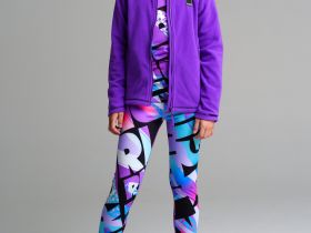 Термокомплект трикотажный для девочек: брюки, толстовка для эпизодического использования