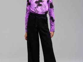 Брюки трикотажные для девочек