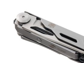 Нож перочинный Stinger 112 мм, 9 функций, серебристый