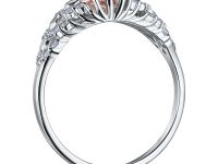 Кольцо из белого золота э4012кц07240355_pink