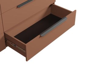 Комод Квелен 192x89 Терракотовый
