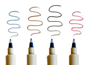 Ручка капиллярная Sakura "PIGMA MICRON PN" 0,4 мм - 0,5 мм, цвет фиолетовый