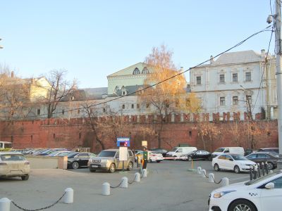 Стена Китай-города с башней