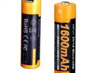 Аккумулятор 14500 Fenix 1600U mAh с разъемом для USB