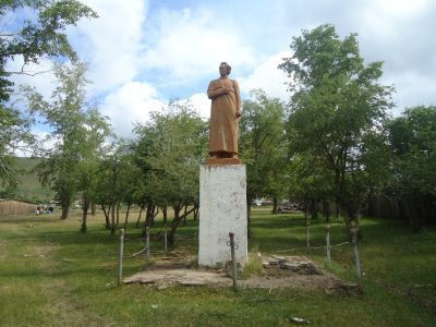 Памятник декабристам, сооруженный в память участников Зерентуйского заговора в 1828 г., возглавляемого Сухиновым Иваном Николаевичем