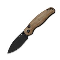 Складной нож Kizer Phoca BD, сталь 14C28N, рукоять микарта, коричневый