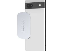 Магнитная пластина Deppa (55182) для Magsafe (серебристый)