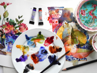 Набор акварели Daniel Smith Paul Wang's Colour Play Lab Set, в тубах 10 цв*5 мл