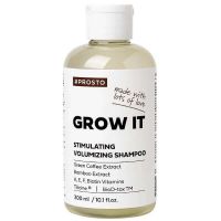 Стимулирующий шампунь против выпадения PROSTO GROW IT Stimulating Volumizing Shampoo