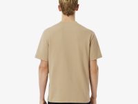 Мужская хлопковая футболка Lacoste классического кроя