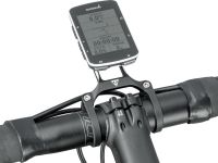 Адаптер Topeak G-Ear для установки велокомпьютеров Garmin на кронштейны RideCase TC1026 (черный)