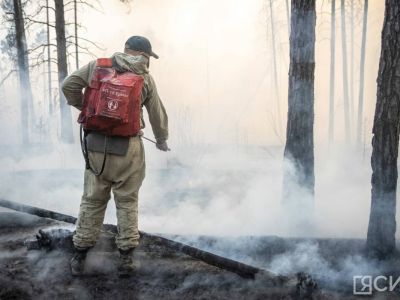 Количество лесных пожаров в Якутии увеличилось до десяти