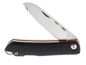 Складной нож Bro, сталь AUS-10 Satin, G10 Black/Red