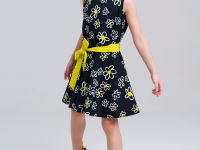 Платье текстильное для девочек