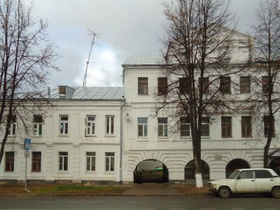 Дом, где в библиотеке сестёр Мальгиных находилась явочная квартира  группы  РСДРП