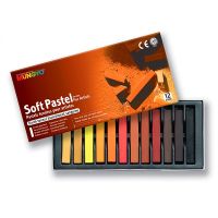 Набор сухой пастели Mungyo "Soft Pastel" 12 цв оттенки Земля