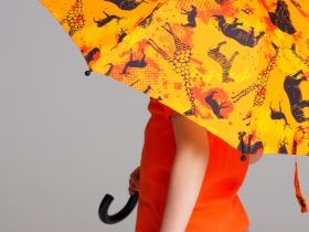 Зонт-трость полуавтоматический для мальчиков