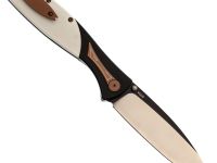 Складной нож Reptilian Корюшка-03, сталь VG-10, рукоять White G10