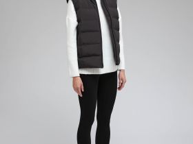 Утепленный стеганый жилет