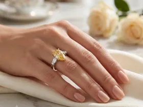 Кольцо из комбинированного золота э4812кц06261353