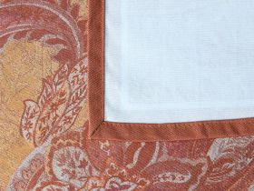 Скатерть Paisley, охра