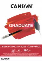 Альбом-склейка для акрила и масла Canson "Graduate" A5 20 л 290 г