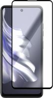Защитное стекло Krutoff Premium для TECNO Spark 20/20C с чёрной рамкой