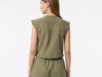 Женская короткая рубашка Lacoste без рукавов