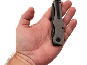 Складной нож Trivisa Triton-03B, сталь 14C28N, рукоять G10