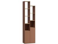 Стеллаж Матис 2-57x213 Терракотовый