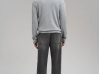 Джемпер-поло полуприлегающего кроя с шерстью