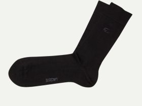 Высокие однотонные носки Lacoste унисекс