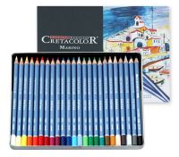 Набор карандашей акварельных Cretacolor "Marino" 36 цв в металле
