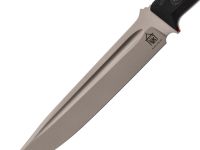 Нож Шторм, сталь AUS10co, рукоять G10 черная