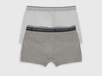 Трусы-транки, 2 шт., Серый